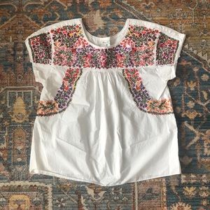 Madewell // yoke top